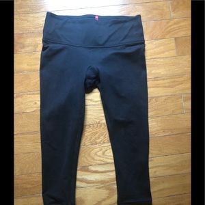 Black Spanx Crop Leggings